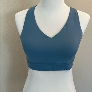 Lululemon Envital Bra (C/D). Size 8. Envital Blue. Like new!
